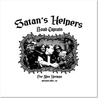 Satan's Helpers & Pee Wee Herman Posters and Art